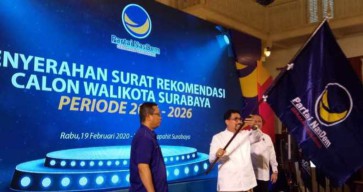 NasDem Resmi Usung Pensiunan Polisi di Pilkada Surabaya 2020