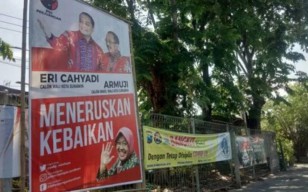 KPU Surabaya: Foto Kepala Daerah Boleh Ditempel di APK Asal Cantumkan Jabatan Partai