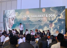 Mewahnya Acara Tahlilan 40 Hari Vanessa Angel di Gedung Tribrata Jakarta