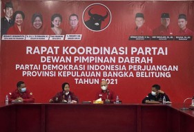 Kunjungi PDIP Bangka Belitung, Risma Ajak Kader Lebih Dekat dengan Masyarakat