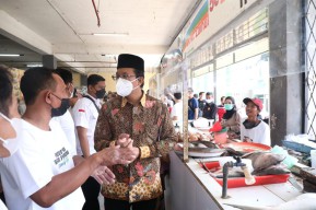 Bupati Sidoarjo Galakkan Program Digitalisasi Pasar Tradisional