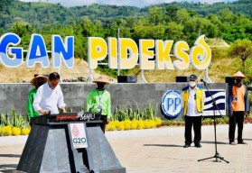 Bendungan Pidekso Diresmikan, Presiden: Air Adalah Kunci Ketahanan Pangan