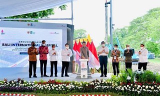 Groundbreaking RS Internasional Bali, Jokowi: Tak Lagi Berobat ke Luar Negeri
