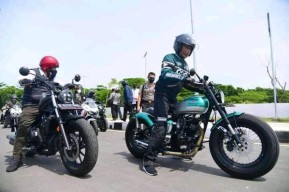 Motor dan Jaket Baru Presiden Jokowi di Sirkuit Mandalika