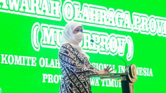 Buka Musprov KONI Jatim 2022, Ini Pesan Gubernur Khofifah untuk Para Atlet