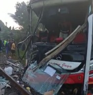 Hendak Wisata ke Jatim Park, Begini Kronologi Bus Tertabrak KA di Tulungagung