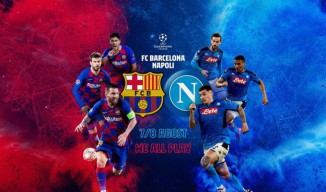 Duel Alot Barcelona Vs Napoli Liga Europa Berakhir Tanpa Pemenang