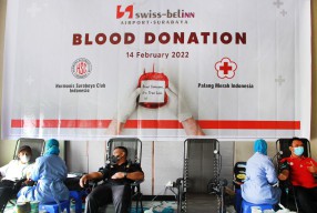 Sekantong Darah di Hari Valentine dari Hotel Swiss-Belinn untuk Masyarakat