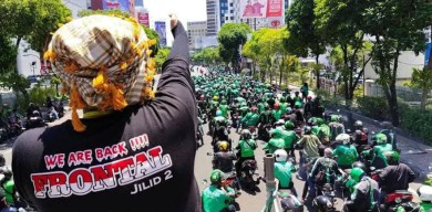 Siap-siap, Ribuan Driver Ojek Online Bakal Demo di Surabaya, Ini Rutenya