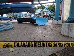 Manajemen Kenjeran Park Beri Santunan Korban Seluncuran Ambrol, Segini Nomialnya
