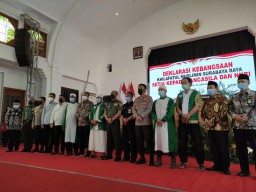 Forkopimda Jatim Gelar Deklarasi Setia NKRI Bersama Khilafatul Muslimin