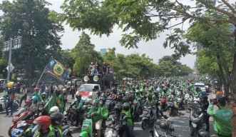 Catat! Ribuan Driver Ojek Online FRONTAL Bakal Gelar Aksi di Surabaya