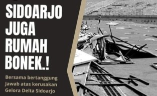 Tanggung Jawab, Bonek Galang Dana untuk Perbaikan Stadion Gelora Delta Sidoarjo