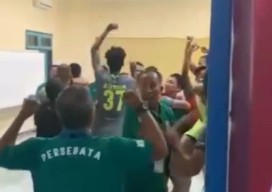 Begini Suasana di Ruang Ganti Persebaya usai Kalahkan Arema di Kanjuruhan Malang