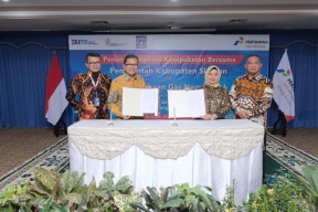 Kembangkan Jaringan Gas Bumi di Jawa Tengah, PGN Teken Kerjasama dengan Sleman