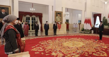 Rangkaian Acara Kemensos, Presiden Anugerahi Gelar Pahlawan Nasional ke 5 Tokoh