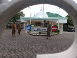 Antisipasi Kejahatan, Penjagaan Rumah Dinas Wali Kota Probolinggo Diperketat