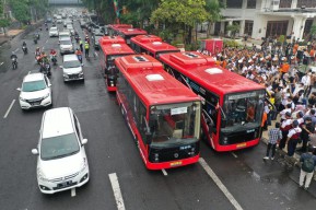 Ini Jawaban Damri Soal Bus Listrik Bekas KTT G20 Berhenti Beroperasi di Surabaya