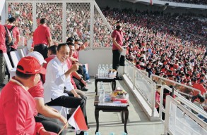 Presiden Jokowi Optimistis Timnas Punya Kesempatan Besar di Semifinal Piala AFF