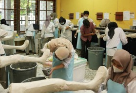 Sentra Budi Perkasa Kemensos Kembangkan Kapasitas Produksi Kaki dan Tangan Palsu