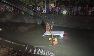 Honda Mobilio Tercebur Sungai di Gunung Anyar Surabaya, Ini Penyebabnya