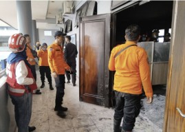 Laboratorium Kampus C Unair Surabaya Terbakar