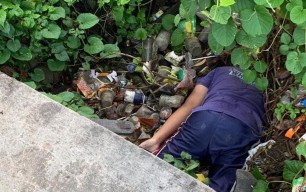 Pemuda Tewas di Dekat SMP 28 Surabaya, Badan Telengkurap di Selokan