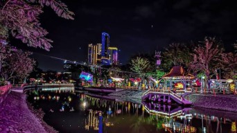 Kembali Kemilaukan Sparkling Surabaya, Gedung-gedung Tepi Jalan Wajib Nyalakan Lampu di Malam Hari