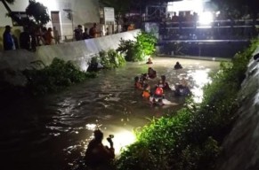 Asik Bermain di Pinggir Sungai Simo, Remaja Laki-laki Terpeleset dan Hanyut