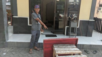 Naas, Marbot Musala ini Gagal Mudik Lantaran Motornya Digondol Maling