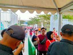 Begini Antusias Suporter Datangi Stadion GBT Pada Laga Indonesia Vs Palestina
