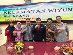 Pengukuhan Karang Taruna Wiyung, Fuad Benardi Dorong Adanya Kegiatan Pemberdayaan Ekonomi