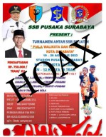 Poster Event Turnamen SSB Antar Jatim Hoax, Ini Faktanya