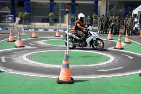 Kabar Gembira! Uji Praktek SIM Motor Angka 8 di Surabaya Resmi Dihapus