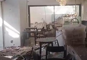 Kafe Blue Door Surabaya Porak-poranda Akibat Ledakan Tabung Gas