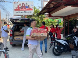 Rayakan HUT ke 36 Swiss-Belinn Bagi Sembako