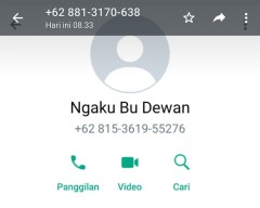 Waspada! Nomor Ini Ngaku Ketua Komisi D DPRD Surabaya, Modus Tawarkan Mobil Murah