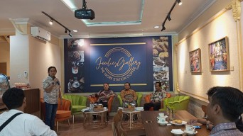 LKBN ANTARA dan JHM Buka Cafe Foodies Gallery, Tawarkan Sensasi Ngafe di Galeri Pewarta Foto