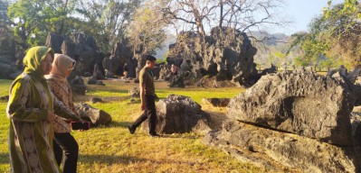 Kenalkan Taman Prasejarah Leang-leang di Ajang AHLF, Kemensos Bangun Fasilitas untuk Difabel