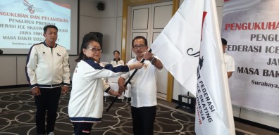 AH Thony Jadi Ketua FISI Jatim, Siap Antar Atlet Ice Skating Kancah Internasional