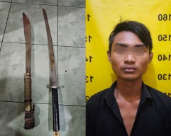Hendak Tawuran, Gangster di Surabaya Barat Diringkus