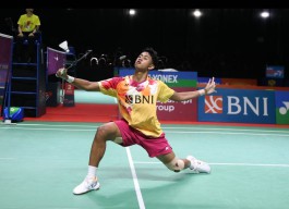 Lawan Pemain Taipe, Laju Alwi Farhan di BNI Indonesia Master Surabaya Terhenti