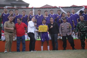 Turnamen Sepak Bola Antar Kecamatan di Surabaya Usai, Krembangan Juara Pertama