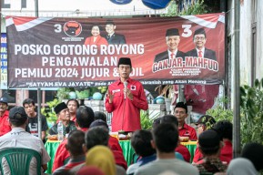 PDIP Surabaya Dirikan Posko-posko Gotong Royong Kawal Pemilu Jujur dan Adil