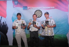 PT Freeport Indonesia Turut Gaungkan Semarak Pesta Bola di Surabaya