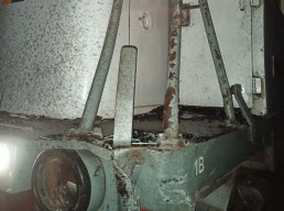 Kondisi KA Probowangi Usai Menyambar Minibus di Lumajang