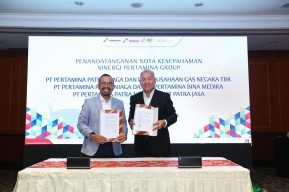 Kuatkan Sinergi antar Instansi BUMN, PGN dan PNN Tandatangani Join Marketing Channel