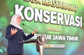 Pemprov Jatim Kunjungi Lokasi Konservasi Pasca Kebakaran Tahura Raden Soerjo