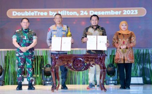 KPU Gandeng Polda Jatim Wujudkan Pemilu Tanpa Kecurangan