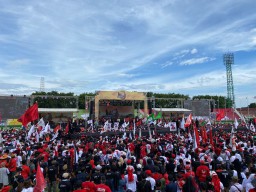 Kampanye Terbuka di Sidoarjo, Ganjar Sebut Dapat Energi Dukungan Sangat Besar